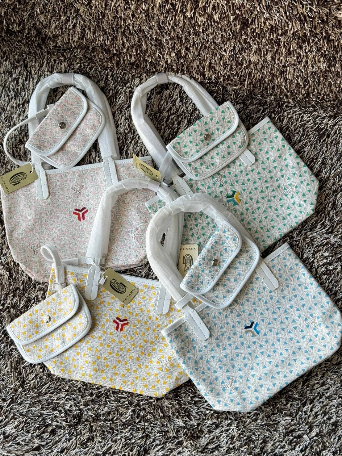 พร้อมส่ง 4 สี Goyard claire voie Mini Tote Bag กระเป๋าทรงโท้ทมินิ เกรดออริ สลับแท้ 1:1 ใช้ต่างประเทศได้ ภาพถ่ายจากงานขายจริง