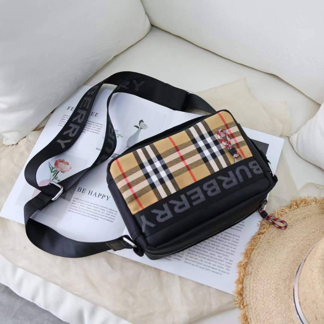 Burberry Positively Conscious logo crossbody bag