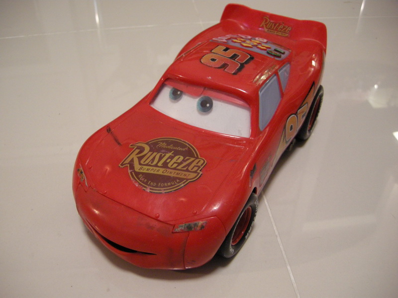 Fast Talkin' Lightning McQueen - Disney Cars ของเล่นมือสอง