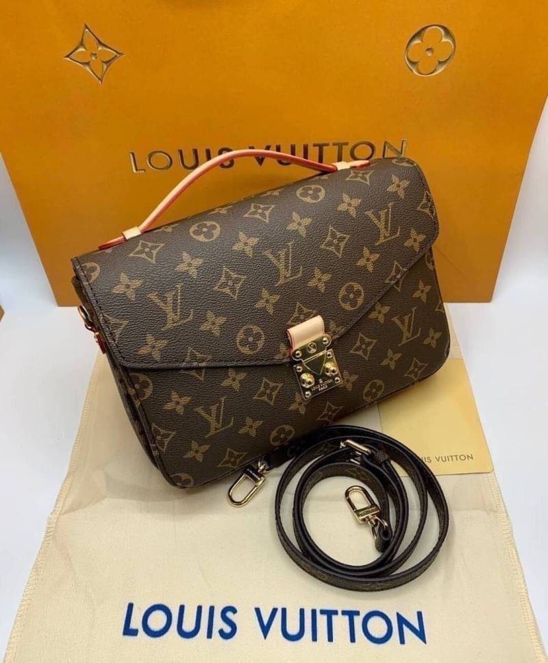 หนังแท้ LOUIS VUITTON POCHETTE MÉTIS พร้อมส่งที่ไทย 2Colors MONOGRAM REVERSE