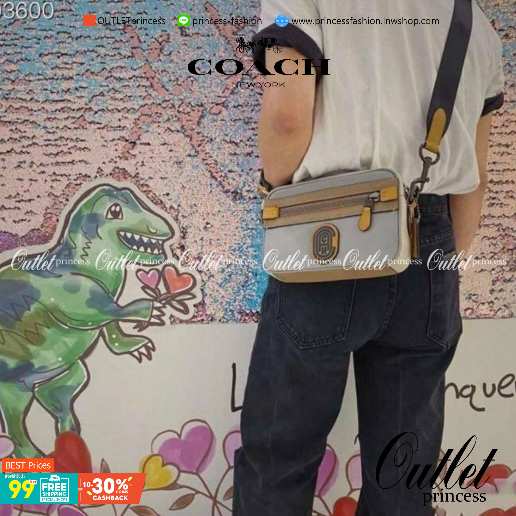 COACH ACADEMY CROSSBODY IN SIGNATURE WITH VARSITY ZIPPER ((768, 960)) พร้อมส่งที่ไทยอีกครั้ง! ได้ไปหลงรักแน่นอนค่ะ😘 กระเป๋าสะพายครอสบอดี้ร์ของคุณผู้ชาย((สาวหล่อใช้ก็สวยทีเดียว)) หนังแท้อย่างดี หนังนิ่มมือดีค่ะ