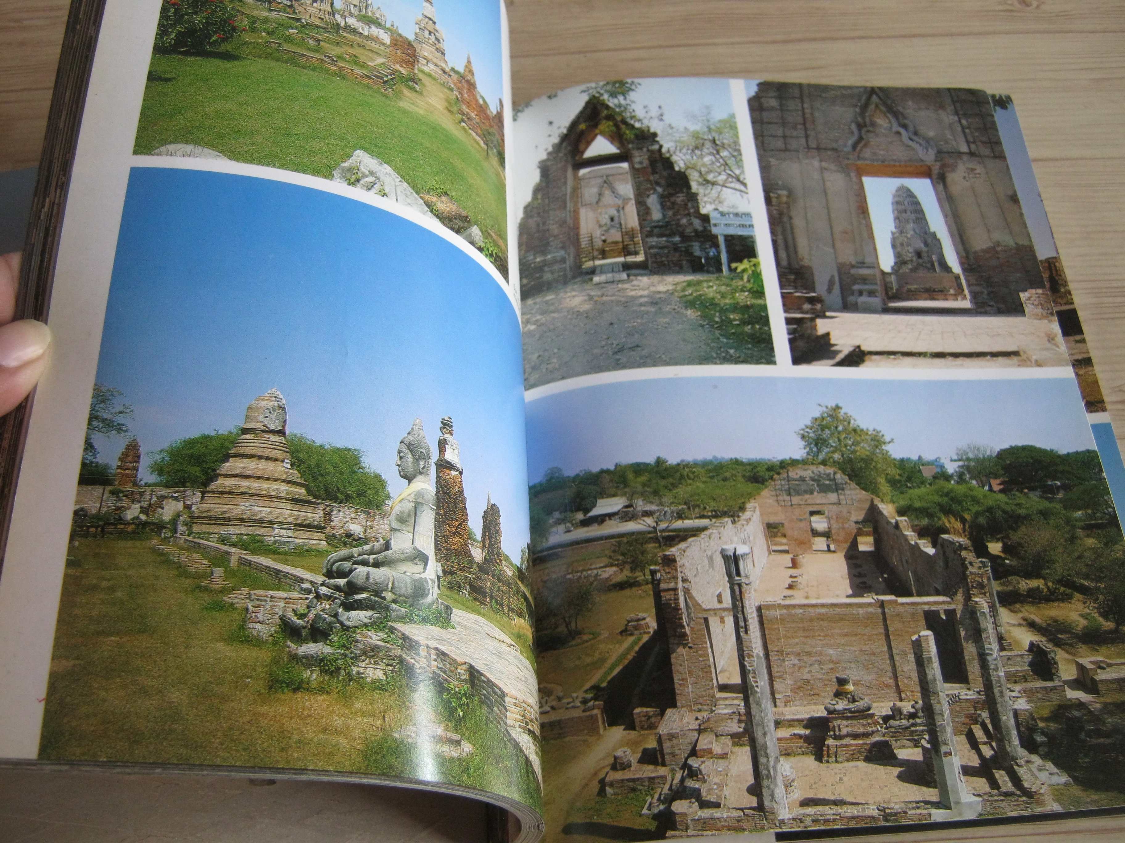 BANGKOK AYUTTHAYA PATTAYA EDIZIONE ITALIANA By Giovanna Magi (ภาพสี่สีทั้งเล่ม)