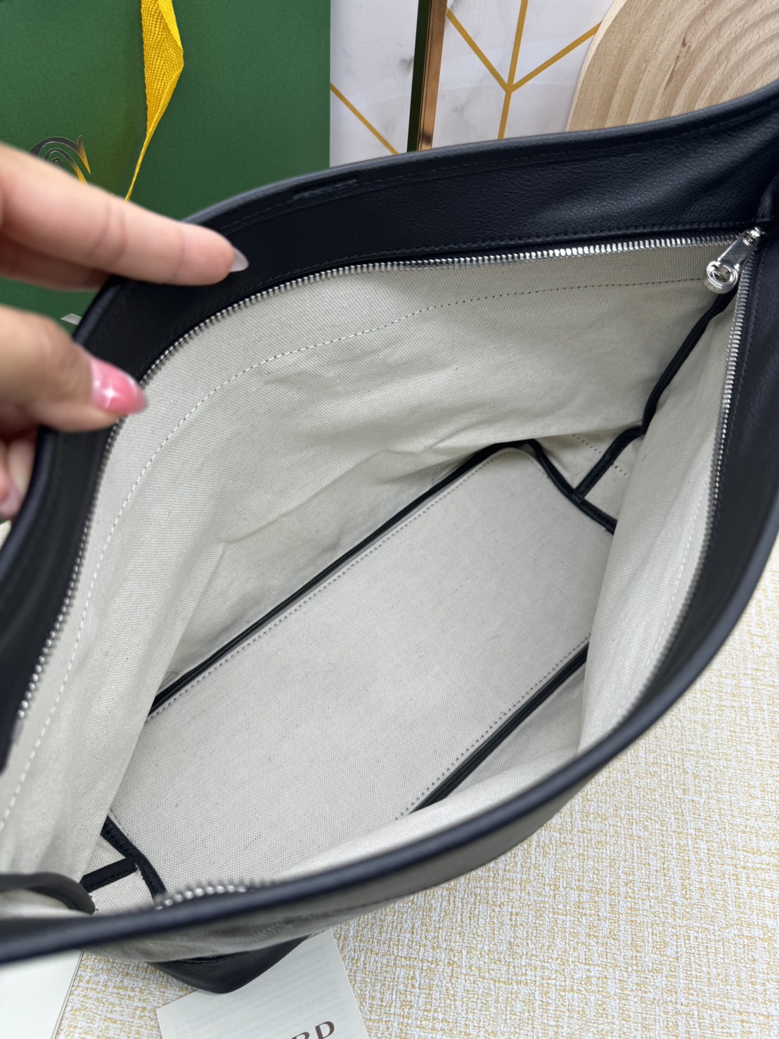 พร้อมส่ง 5 สี Goyard Grenadine Hobo Top Zipper Closure / Goyard Hobo Bag กระเป๋าสะพายทรงโฮโบใบใหญ่ 🧡 เกรดท็อปออริจินอล 1:1 สลับแท้ ใช้งานต่างประเทศได้