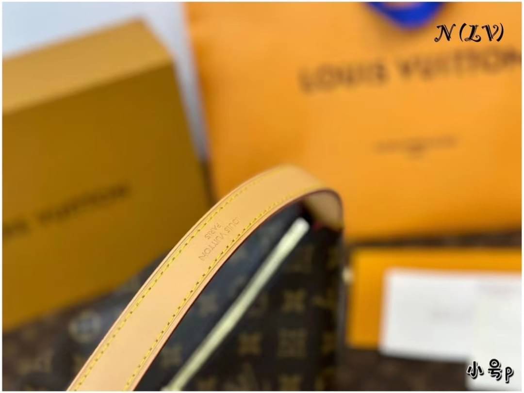 LV Slouchy PM Monogram Canvas Bag กระเป๋าถือ/สะพายไหล่ทรงโฮโบรุ่นใหม่ โดดเด่นด้วยรูปทรงอันเป็นเอกลักษณ์ เหมาะสำหรับพกพาเดินทางและใช้งานทุกวัน ลาย Monogram แคนวาสสุดไอคอนิก