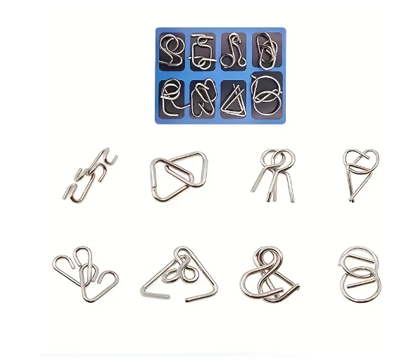 เกมปริศนาขดลวดโลหะฝึกสมอง ฝึกไอคิว