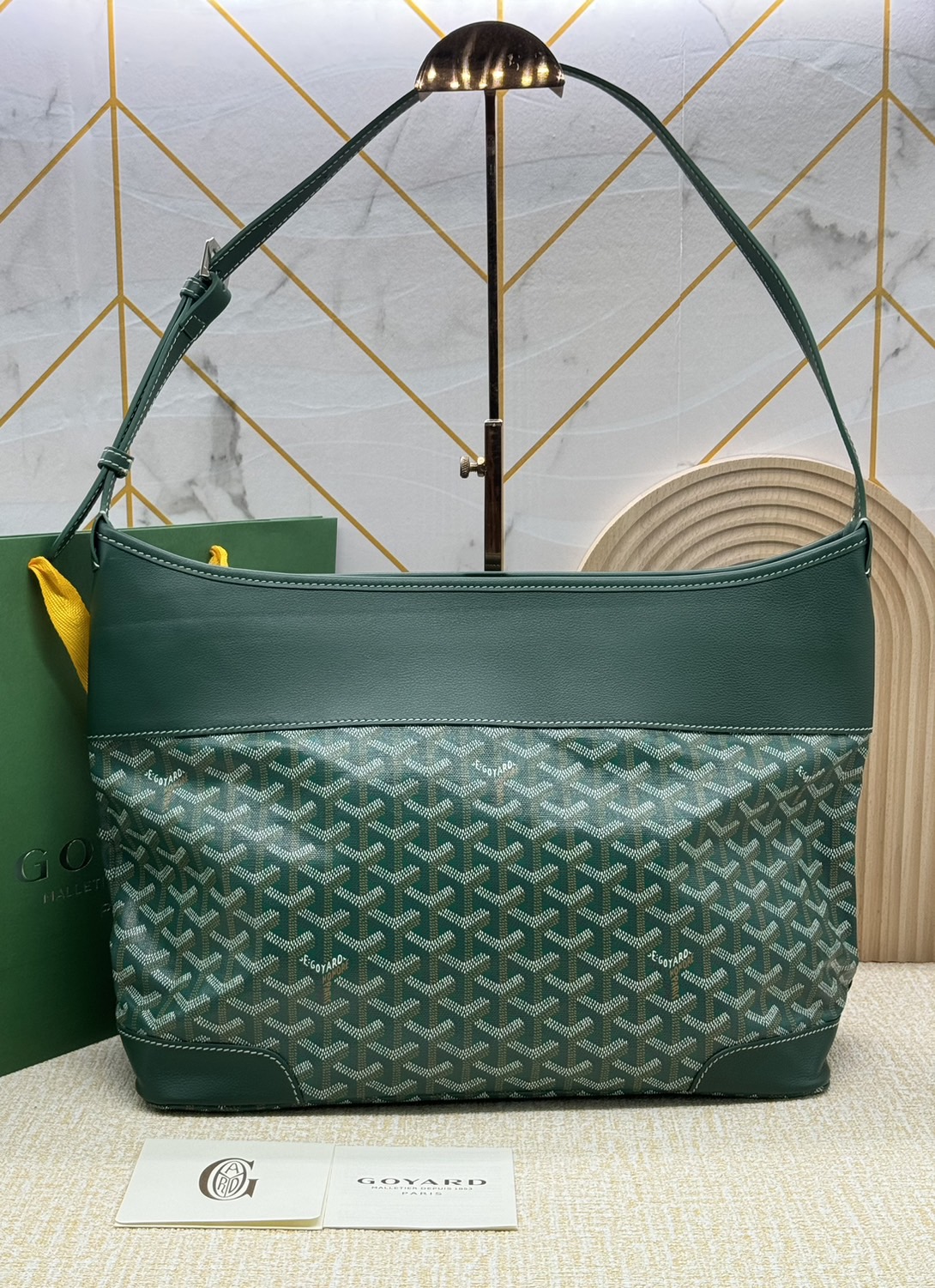 พร้อมส่ง 5 สี Goyard Grenadine Hobo Top Zipper Closure / Goyard Hobo Bag กระเป๋าสะพายทรงโฮโบใบใหญ่ 🧡 เกรดท็อปออริจินอล 1:1 สลับแท้ ใช้งานต่างประเทศได้