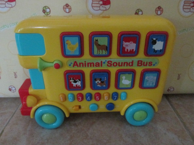 Animal Sound bus by Wazzan Toys ของเล่นเสริมพัฒนาการสำหรับเด็กมือสอง