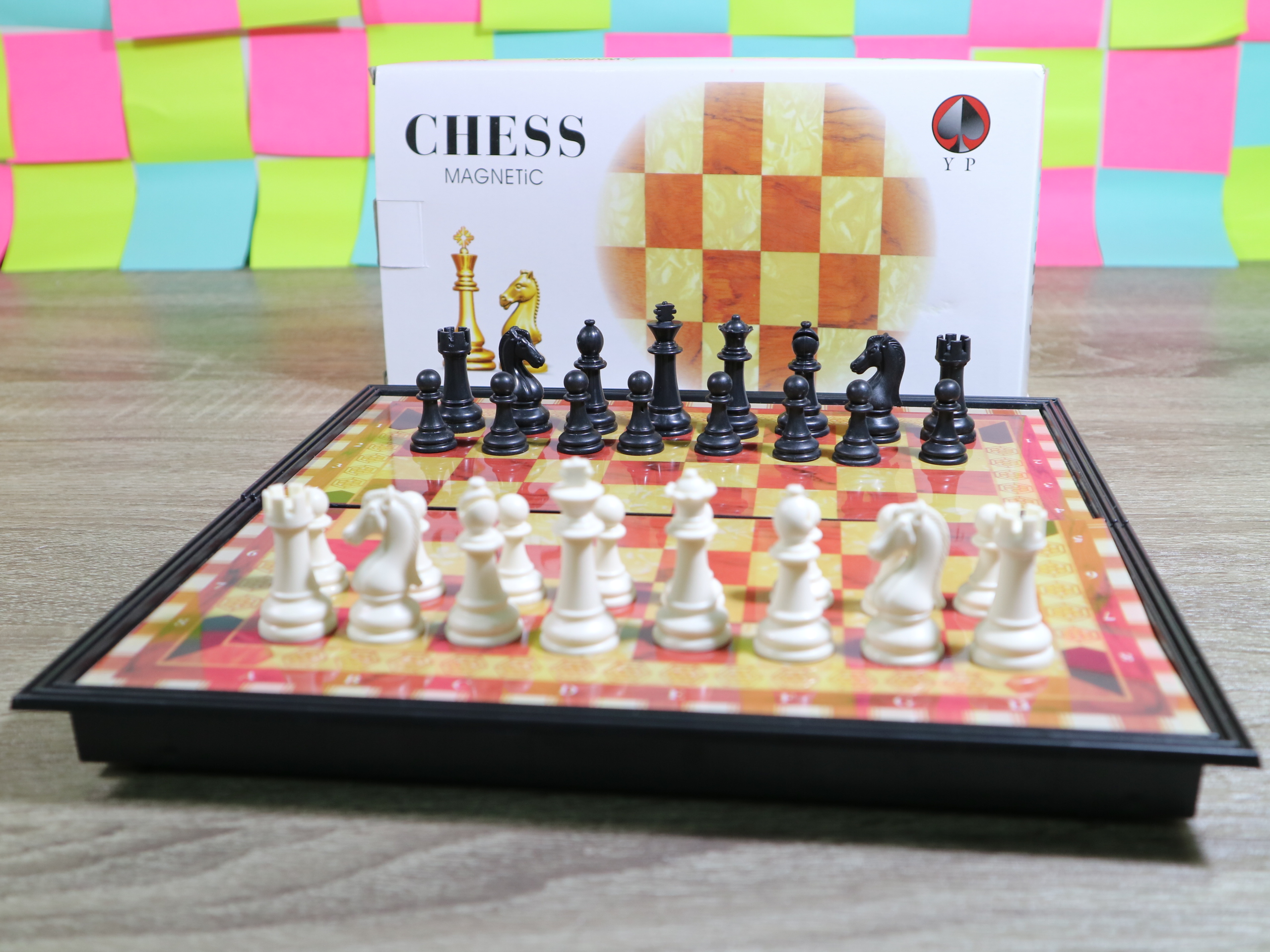 หมากรุกสากลแม่เหล็ก (ขนาด 24 x 24.5 x 2 cm.)