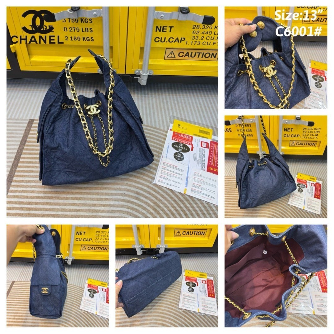 CHANEL 25 Small Handbag กระเป๋าสะพายทรงโฮโบเดนิม คอลใหม่ล่าสุด ต้อนรับฤดูกาล SPRING-SUMMER 2025 รูปทรงใช้งานได้จริง จุของได้ ถือเก๋ๆ เอวี่เดย์ลุค บอกเลยว่าดีไซน์เก๋มาก