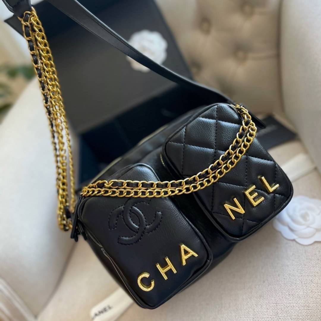 CHANEL vip for lady crossbody & shoulder bag Size : 9”