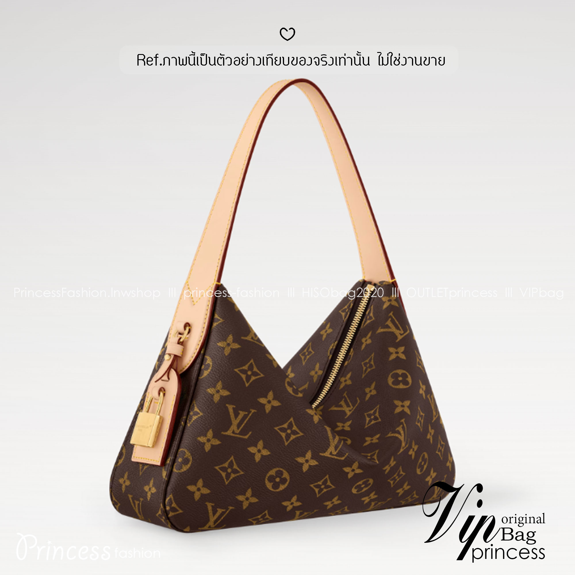 LV Slouchy PM Hobo bag 33 cm กระเป๋าถือ/สะพายไหล่ทรงโฮโบรุ่นใหม่ โดดเด่นด้วยรูปทรงอันเป็นเอกลักษณ์ เหมาะสำหรับพกพาเดินทางและใช้งานทุกวัน
