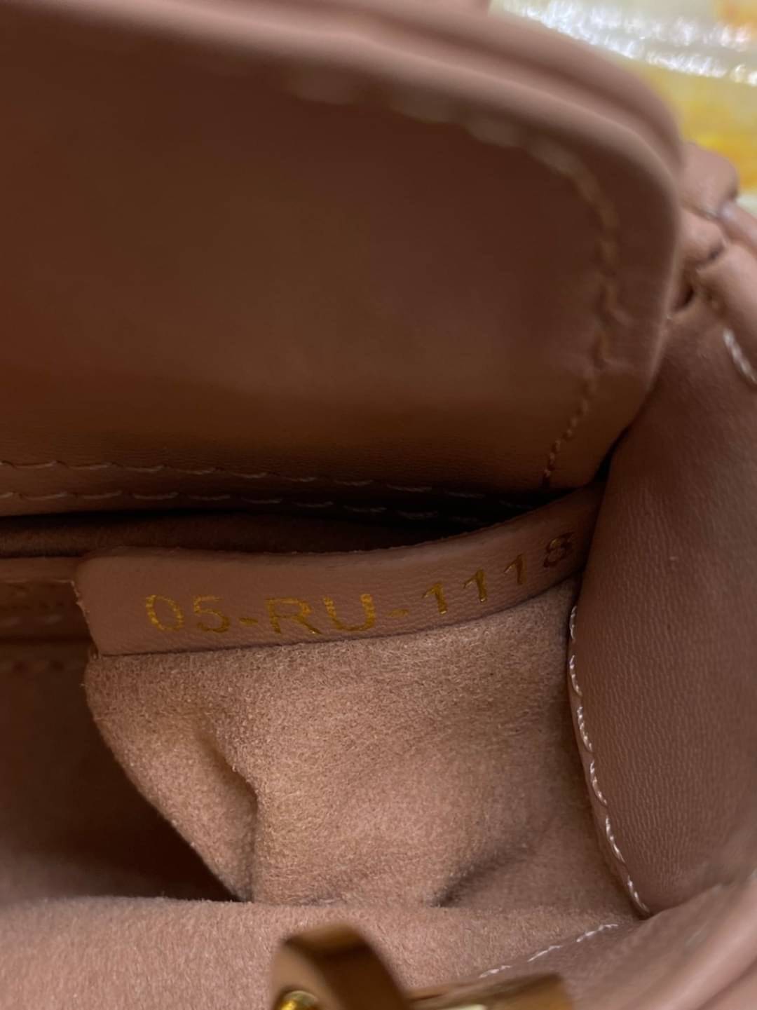 VIP 】หนังแท้ CHRISTIAN DIOR MICRO LADY DIOR BAG Cannage Lambskin