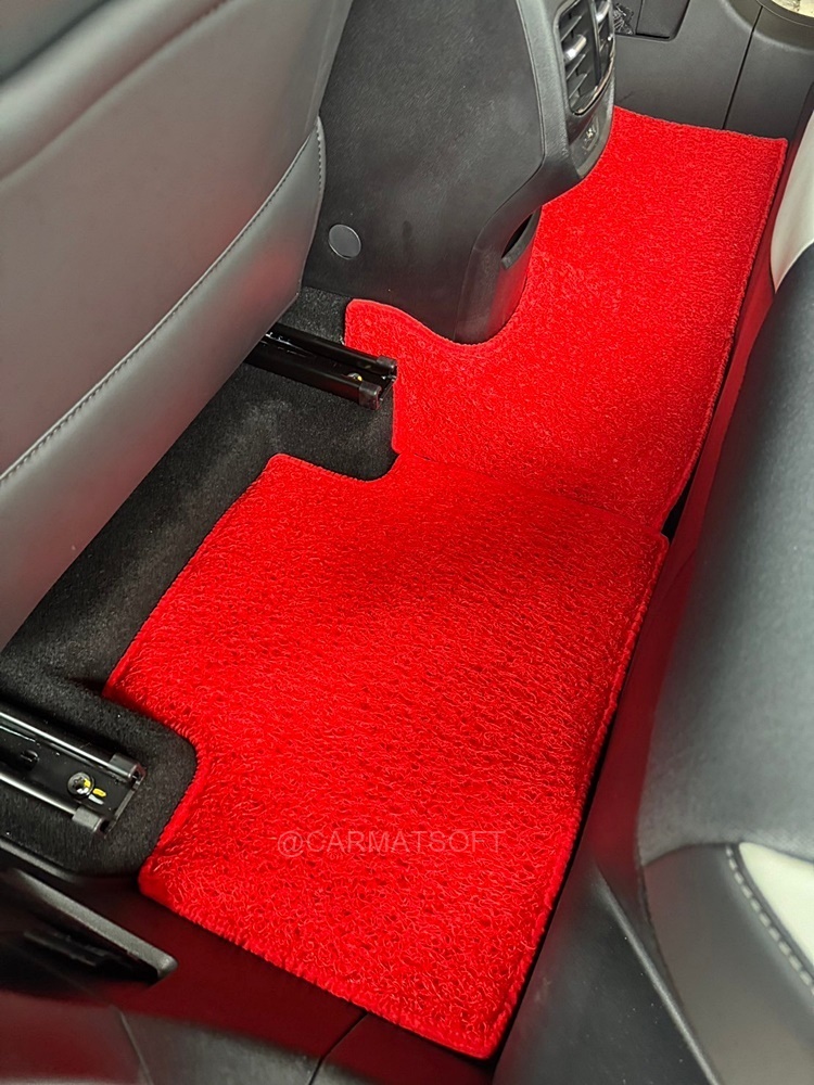 พรมดักฝุ่นไวนิล MG 3 HYBRID 2024 พรมดักฝุ่นในรถ เอ็มจี3 ไฮบริด เข้ารูป ภายในรถ เต็มคัน