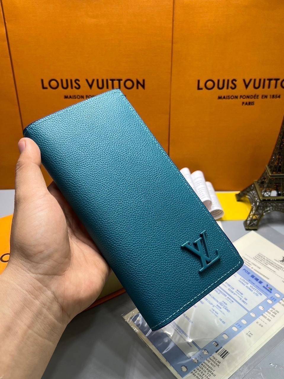 ORI หนังแท้ | LV Long Wallet / LV Multiple Aerogram กระเป๋าสตางค์ใบยาว กระเป๋าสตางค์ผู้ชาย
