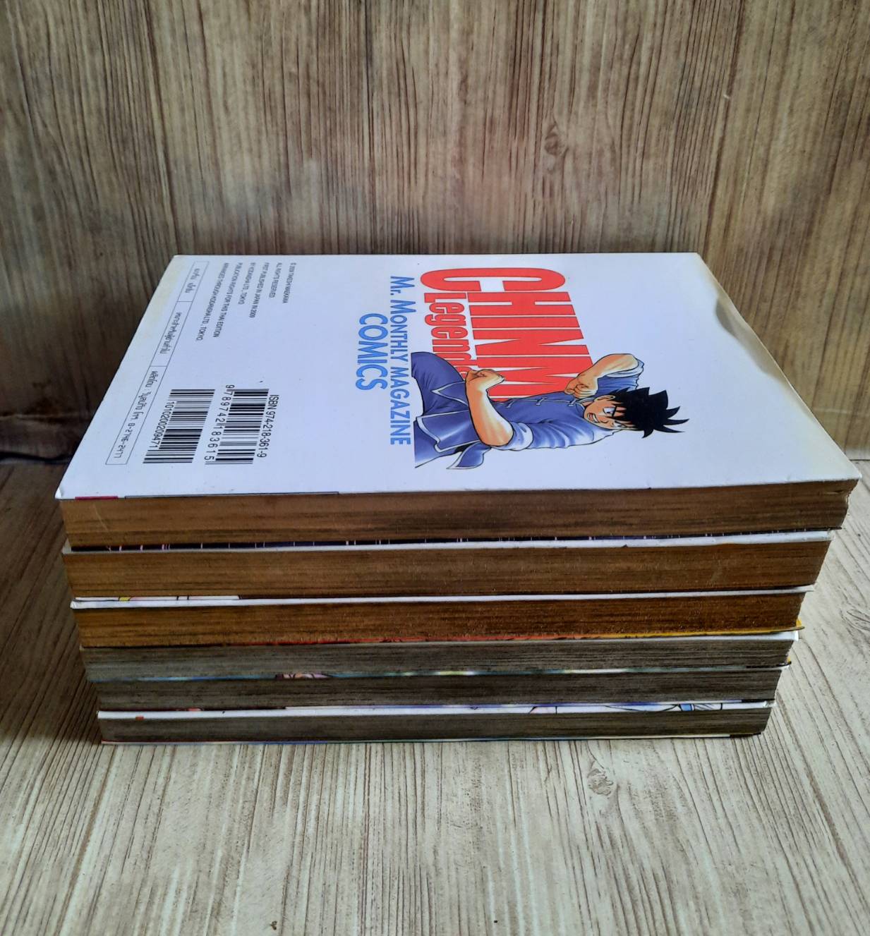 จินมี่หมัดเหล็ก Legends ชุด เล่ม 1,3,4,5,6,7 (ขาดเล่ม 2) (สภาพสะสม )