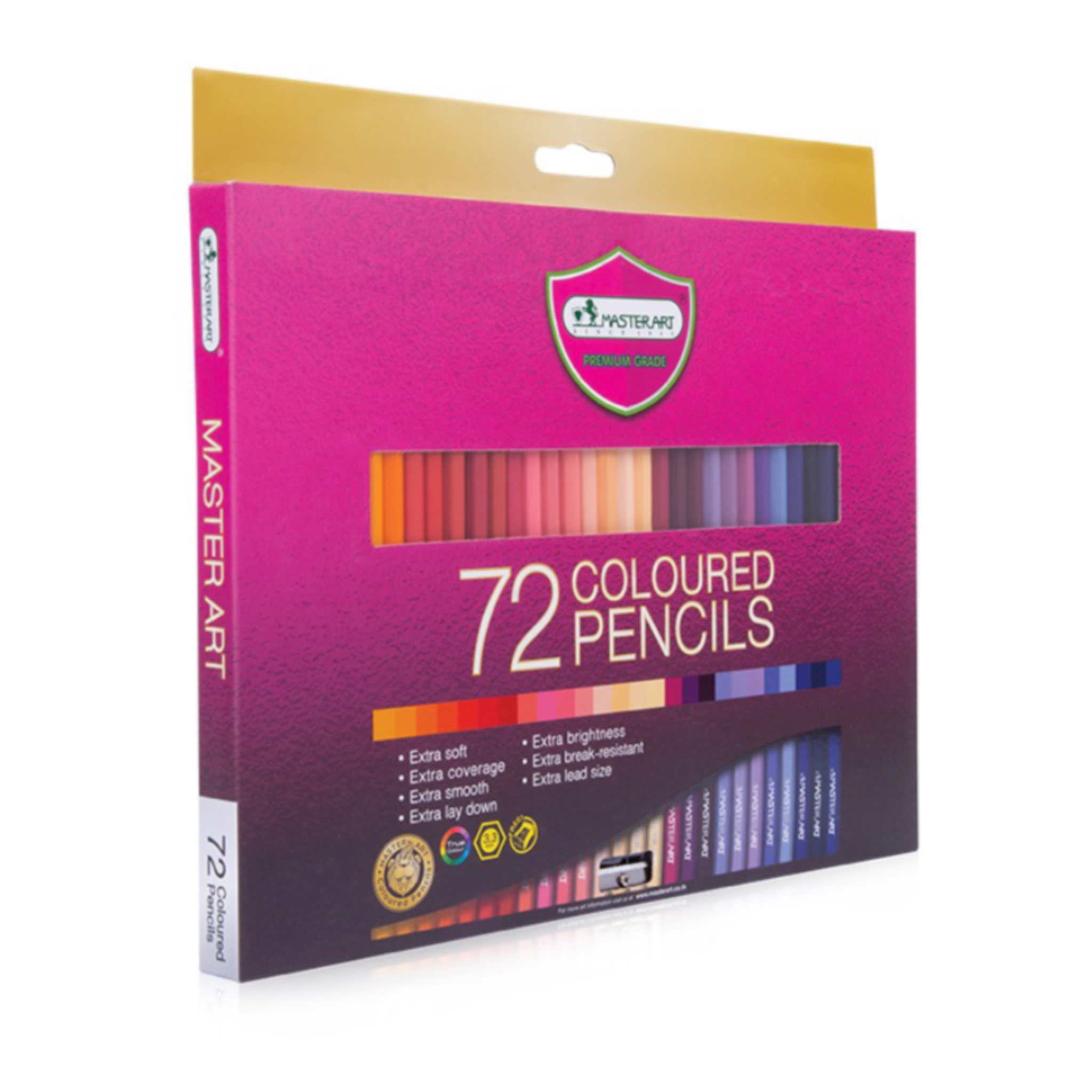 สีไม้ยาว 72สี มาสเตอร์อาร์ต