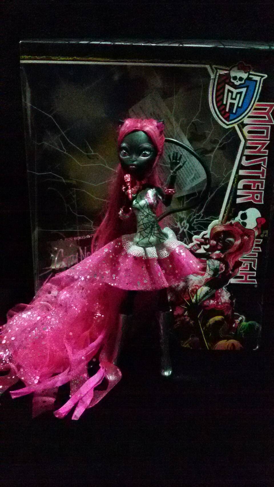 Monster High Catty Noir 13 wishes Doll ตุ๊กตามอนส์เตอร์ไฮมือสองสภาพดีมากค่ะ