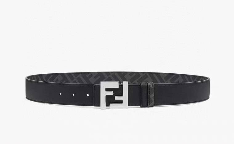 FENDI Belt Black leather belt / FF Belt เข็มขัดเฟนดิหนังแท้ เกรดออริจินอล ดีไซน์เรียบหรูเข้ากับทุกลุค ใช้ได้ทั้งชายหญิง มาพร้อมกล่อง ห้ามพลาดค่ะ! พร้อมส่งที่ไทย ภาพถ่ายจากงานขายจริง ใช้งานต่างประเทศได้