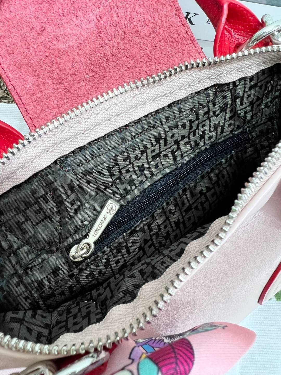 LONGCHAMP TOTE 2WAY BAG LE PLIAGE EXTRA L1500 พร้อมส่งที่ไทย กระเป๋าไซส์มินิ สีหวานละมุน ฟรีผ้าพันหู **สินค้าเกรดออริจินอล 1:1 สลับแท้ ใช้งานต่างประเทศได้