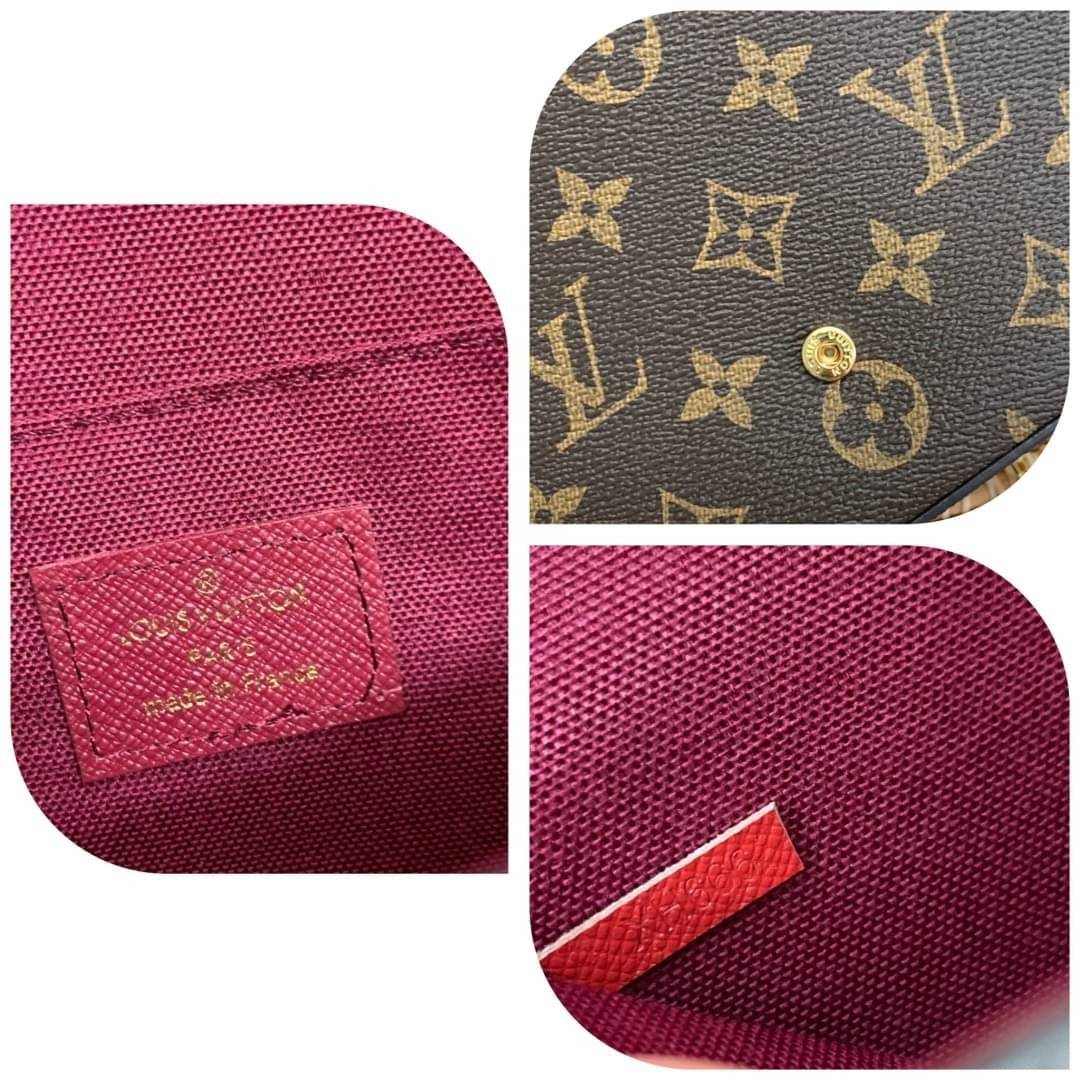 เน้นใช้งานได้จริงในชีวิตประจำวันค่ะ Louis vuitton felicie pochette พร้อมส่ง ซื้อ1ได้ถึง3!! มีไม่มาก หมดแล้วหมดเลยจ้าา! Premium gift จาก LV กระเป๋าสะพายข้างหรือถือแบบคลัทออกงาน หนังแกะแท้สวยงามค่ะ เปิดปิดกระเป๋าแบบกระดุม ภายในสามารถใส่มือถือได้ทุกรุ่น;พาสป