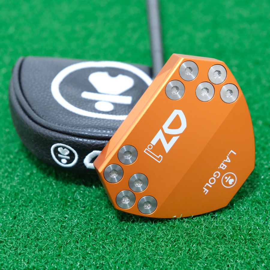 LAB GOLF OZ.1 ORANGE PUTTER 34 INCH PUTTER 34" 69* LIE BLACK STEEL