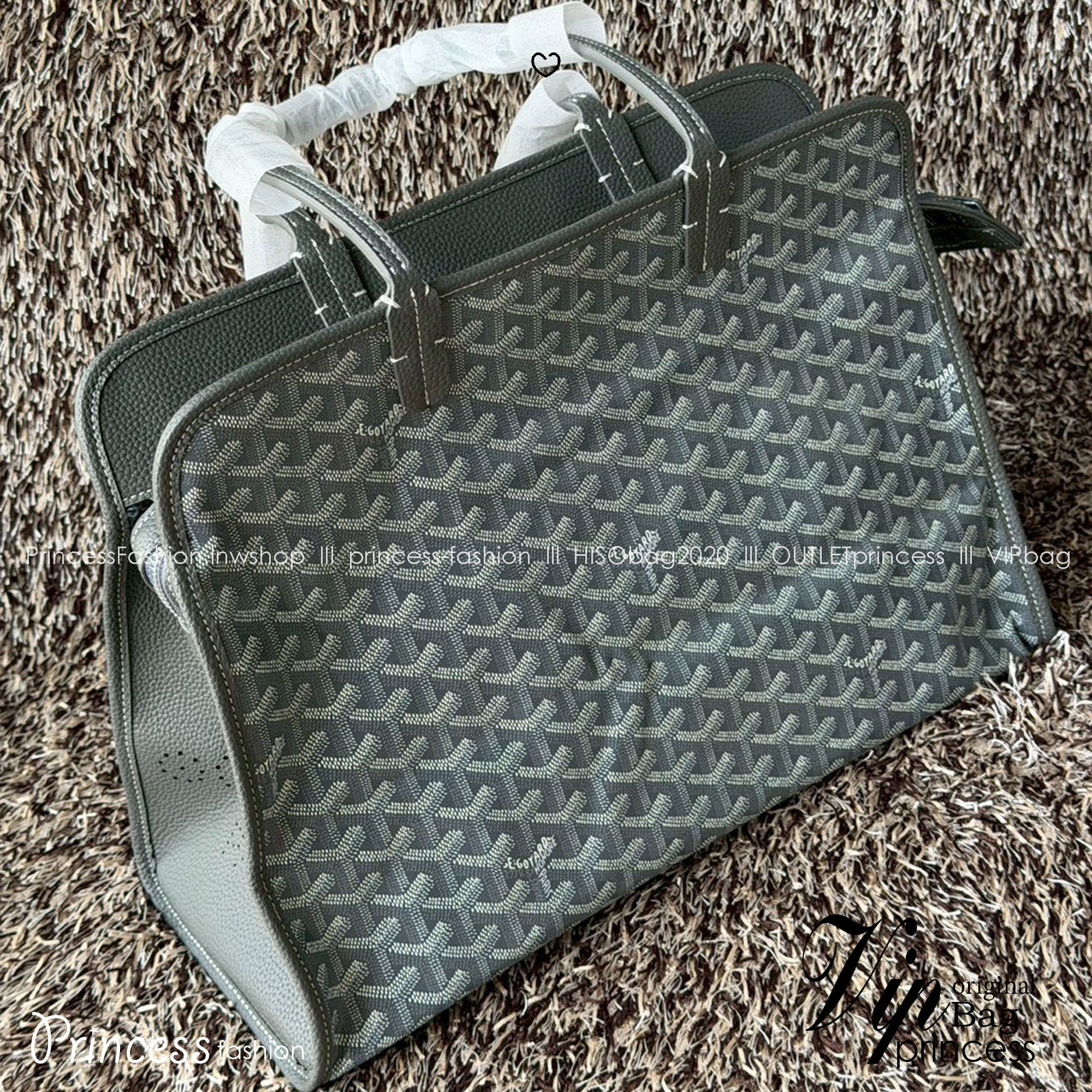 Goyard Hardy PM Tote Bag กระเป๋าสะพายทรงโท้ท ทรงเหลี่ยมใบใหญ่ ภายในโล่งกว้างมาก จุของได้ครบ