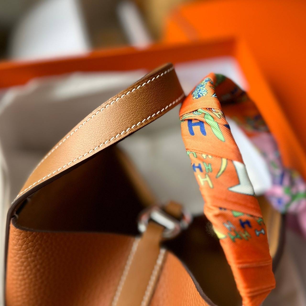 TOP VIP | HERMES IN THE LOOP IN TOGO LEATHER in full handmade special order กระเป๋าแอเมสเกรดเทียบแท้ หนังแท้ เกรดดารา ทำมือปราณีต เกรดงานดีสุด