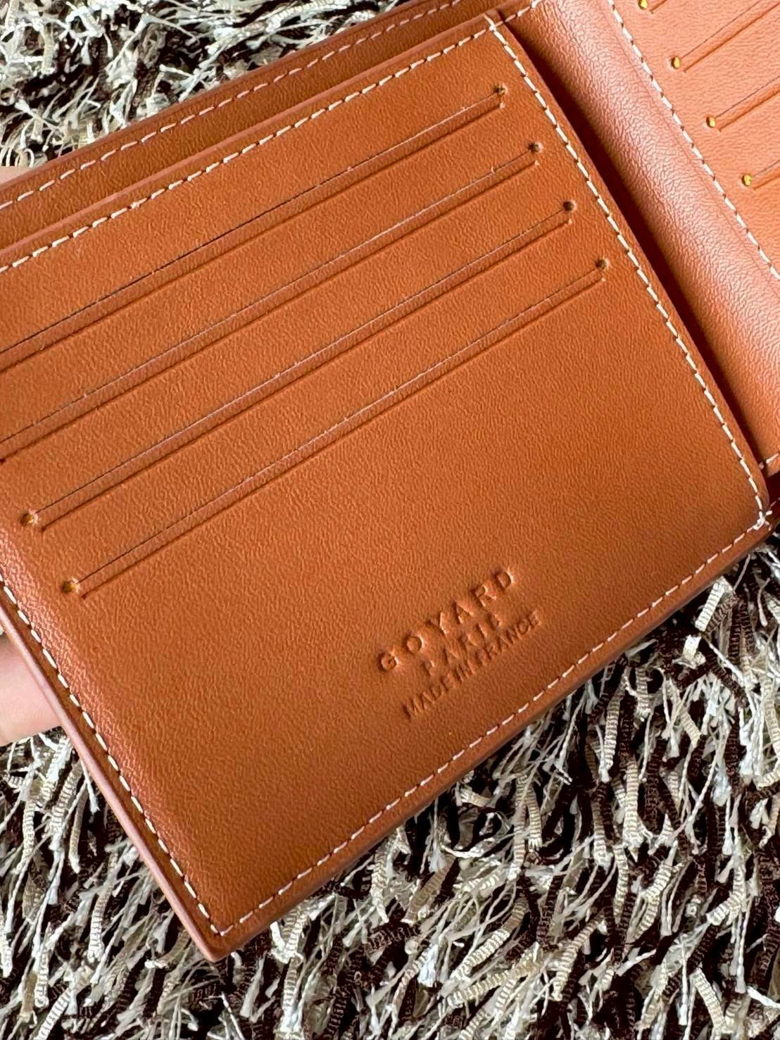 ORI หนังแท้ | Goyard Victoire Wallet กระเป๋าสตางค์ Victoire ขนาดกะทัดรัดและเหมาะสําหรับการจัดสำหรับการ์ดและธนบัตร ลวดลายสุดคลาสสิคของกระเป๋าเป็นเอกลักษณ์ที่ทุกคนจดจำได้