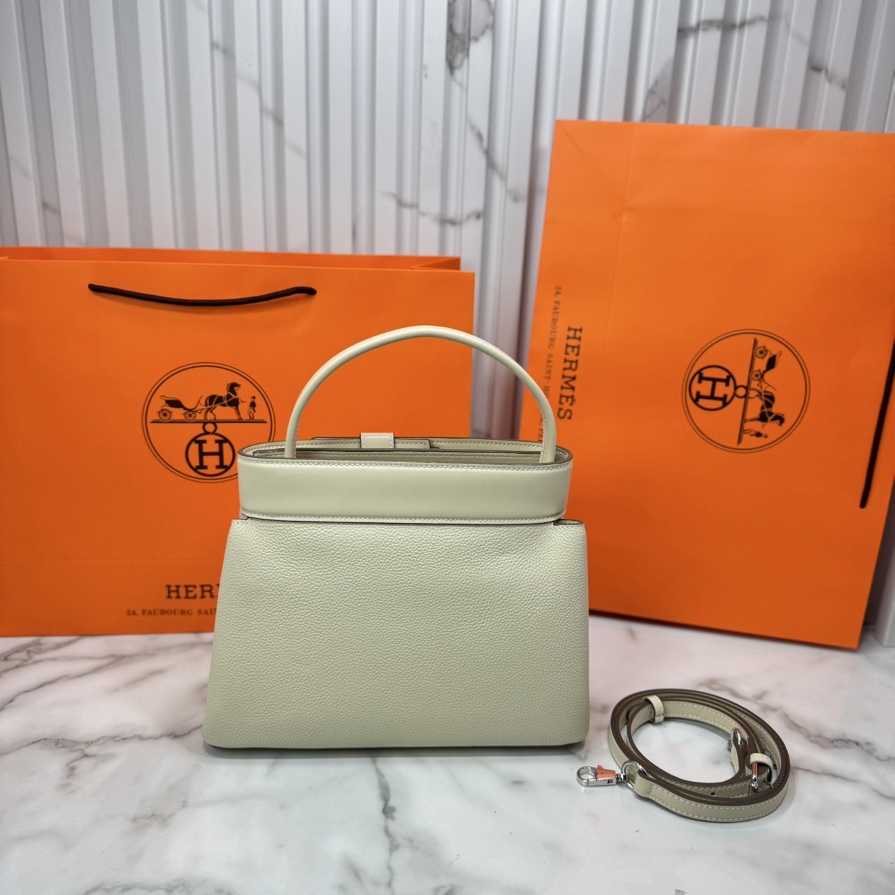 ORI หนังแท้ | Hermes Medor Bag กระเป๋าสะพายดีไซน์ใหม่ แบรนด์หรูระดับไฮคลาส หรูหรา ลัคชู