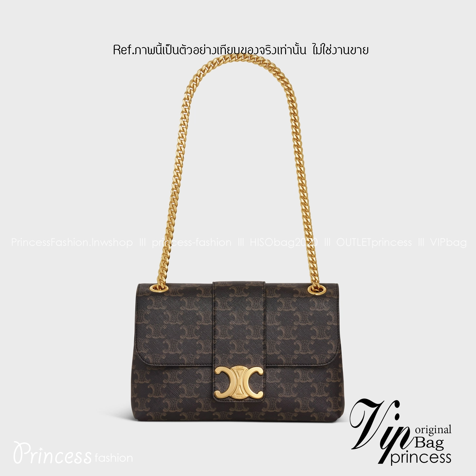 CELINE MEDIUM VICTOIRE BAG IN TRIOMPHE CANVAS 3 สี พร้อมส่ง เกรดออริจินอล สลับแท้ ใช้งานต่างประเทศได้ งานสวยตามรูป ภาพถ่ายจากงานขายจริง