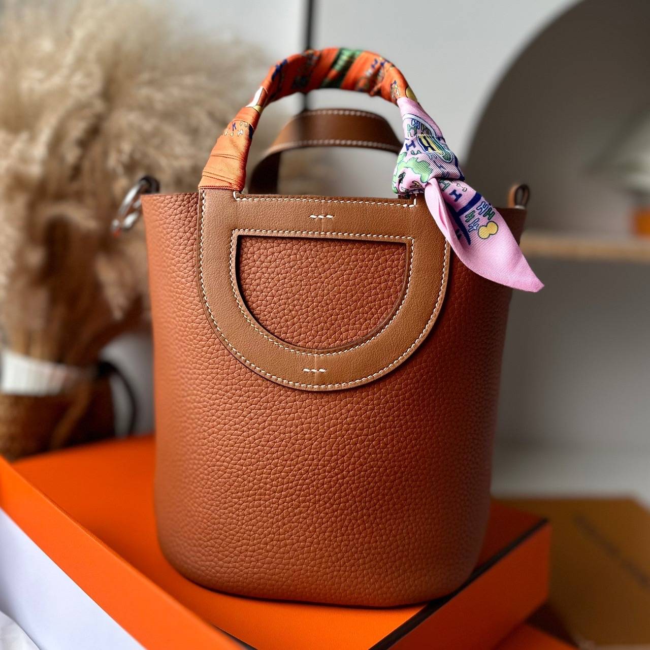 TOP VIP | HERMES IN THE LOOP IN TOGO LEATHER in full handmade special order กระเป๋าแอเมสเกรดเทียบแท้ หนังแท้ เกรดดารา ทำมือปราณีต เกรดงานดีสุด