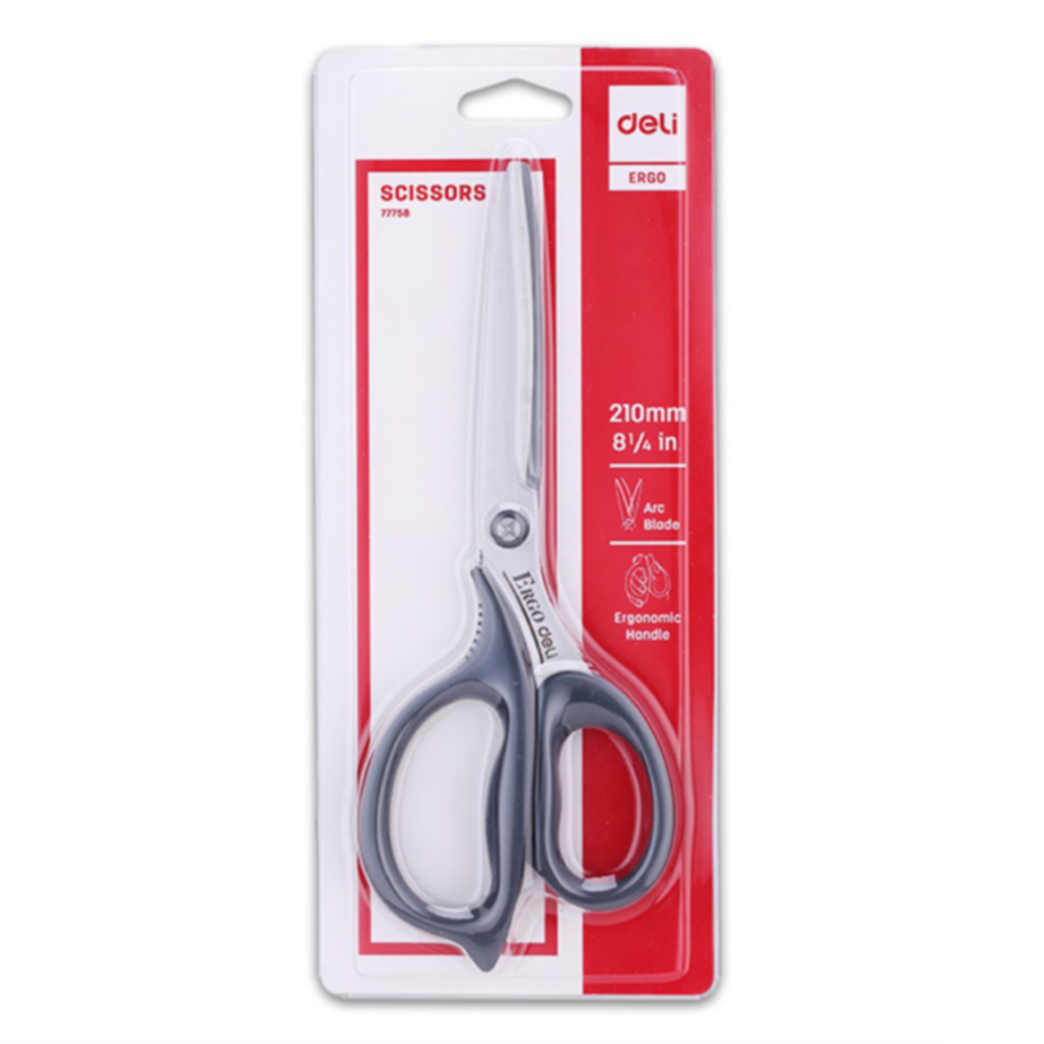 กรรไกร 8 1/4“ deli 77758