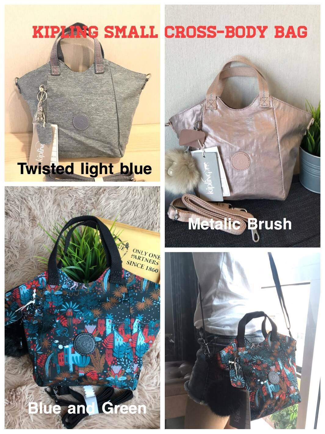 Kipling Small Cross-Body Bag รุ่นMayday อีกหนึ่งคอลเลคชั่นที่น่าสนใจ ขนาดกำลังพอดี น้ำหนักเบา เปิดปิดด้วยซิปเดียว ภายในใส่มินิไอแพค กระเป๋าสตางค์ หรือของใช้จุกจิกได้เยอะเพิ่มสายสะพายปรับสั้นยาวและถอดออกได้ ประดับด้วยลิงเป็นสัญลักษณ์ น่ารักใสๆอีกหนึ่งรุ่นท