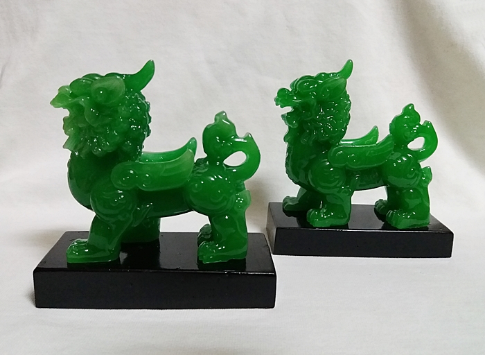 สินค้าหมดค่ะ ปี่เซี้ยะหยกคู่มงคล แบบ1 ช่วยต้านคราเคราะห์ แก้ชงปีกุน ปี2562 พร้อมใบคาถาค่ะ