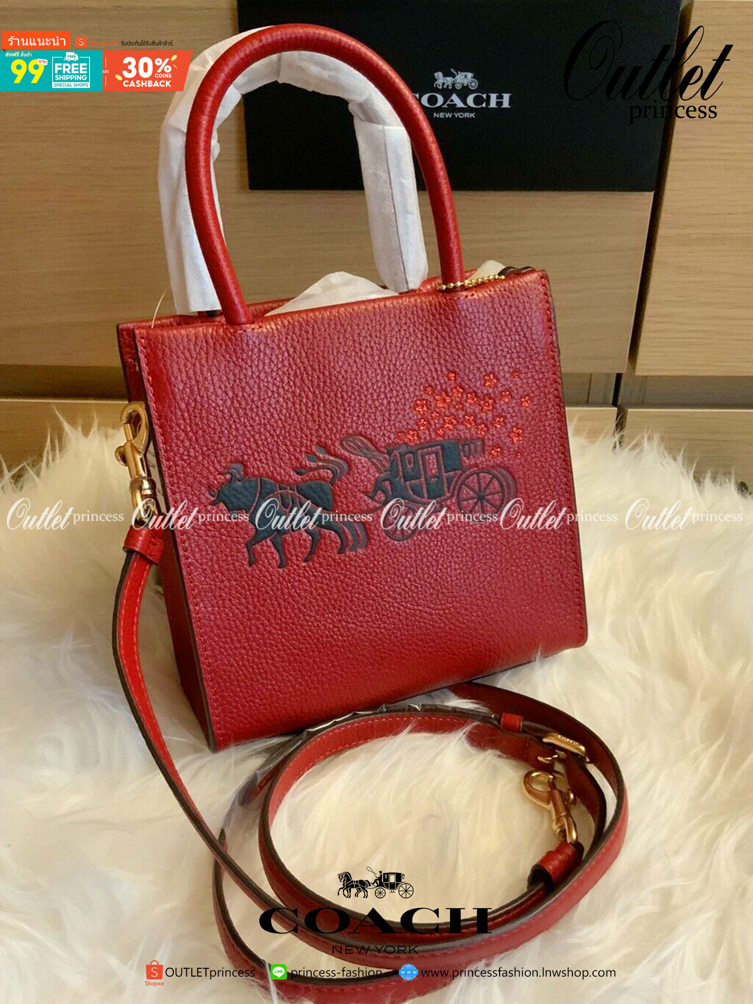 COACH MINI CALLY CROSSBODY IN SIGNATURE ((3599, 2184, 5693, 2134, 2183)) พร้อมส่งที่ไทยทันที! กระเป๋าสะพายครอสบอดี้ร์ กระเป๋าครอสบอดี้โท้ทมินิไซส์ รุ่นใหม่สุดฮอต!! ใบจริงคือน่ารักม้ากกกก!! สวยอยู่ทรง น่ารักน่าใช้ ทรงTote ปากกระเป๋าเปิดปิดแบบแม่เหล็ก ภายใน