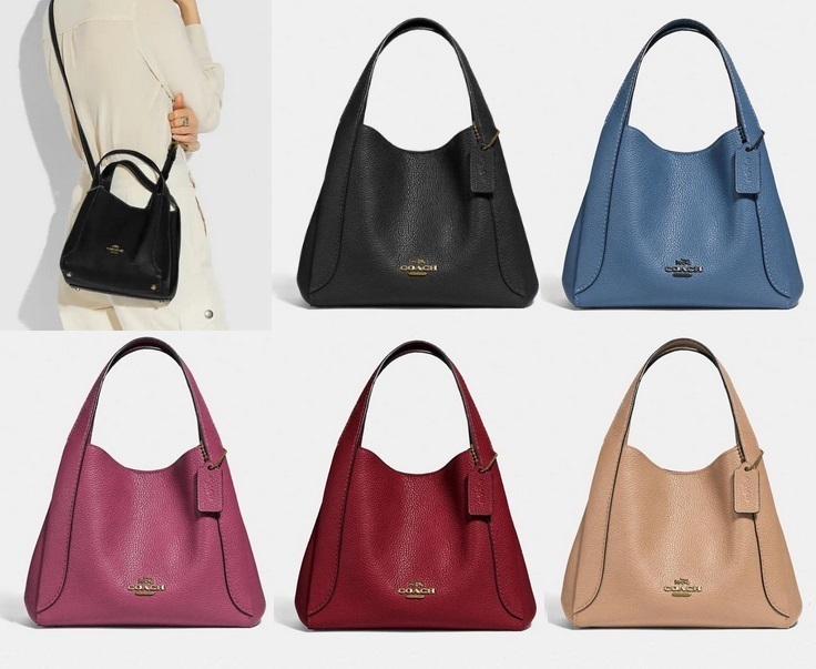 COACH 78800 HADLEY HOBO 21 ไอเท็มยอดนิยม คลาสสิคในทุกโอกาส กระเป๋าทรงโฮโบ ทรงสวยใช้งานได้ทุกลุค แมชท์ง่ายกับทุกสไตล์ วัสดุหนัง pepble เปิด-ปิดด้วยกระดุมแม่เหล็ก มีตะขอล็อคที่ปากกระเป๋าเพื่อปรับทรงใช้งานได้ ภายในโล่งกว้าง ใส่ได้ทุกอย่าง!! มีสายสะพายให้ หรื