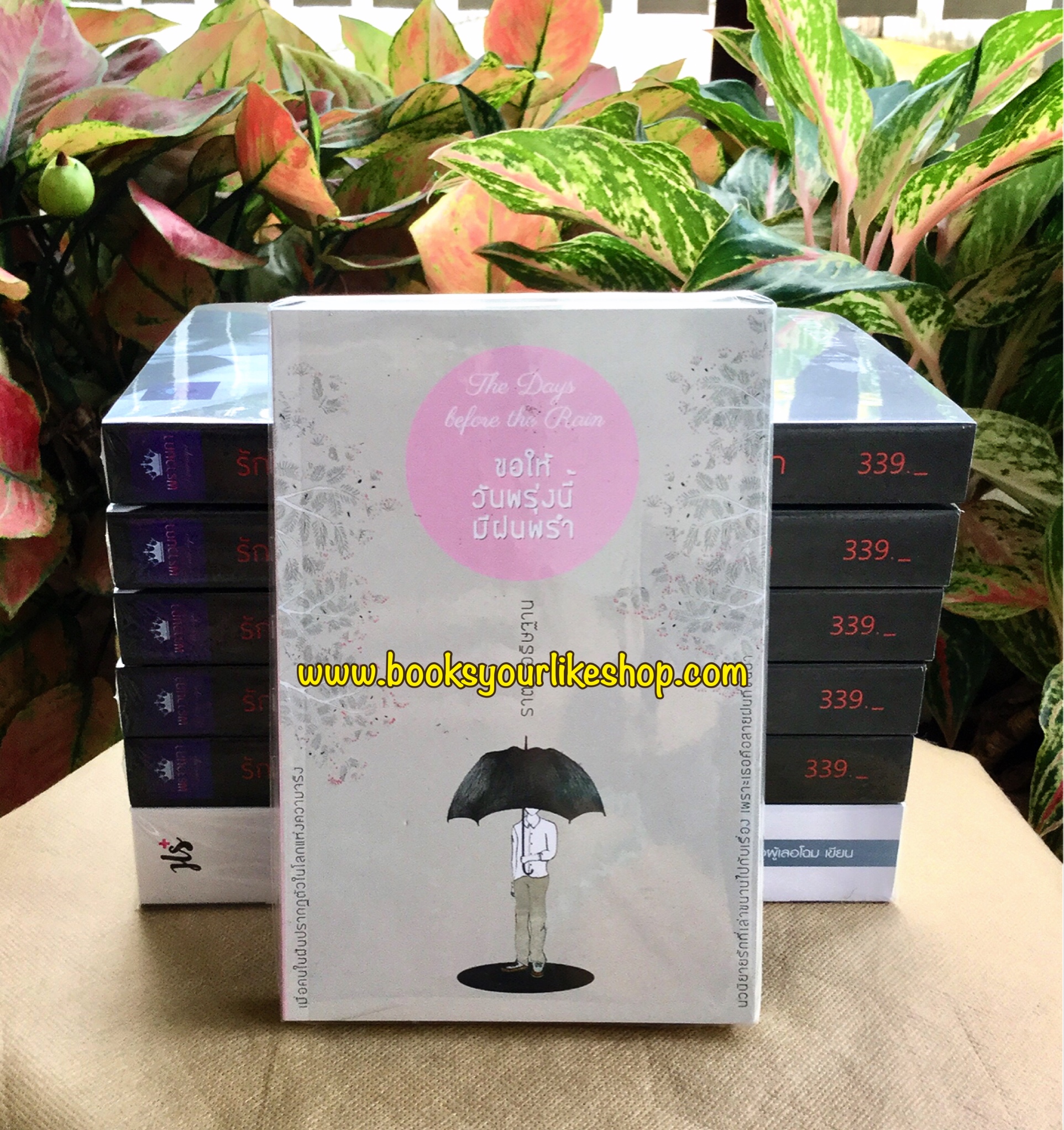 ขอให้วันพรุ่งนี้มีฝนพรำ / ราตรีอธิษฐาน หนังสือใหม่ทำมือ