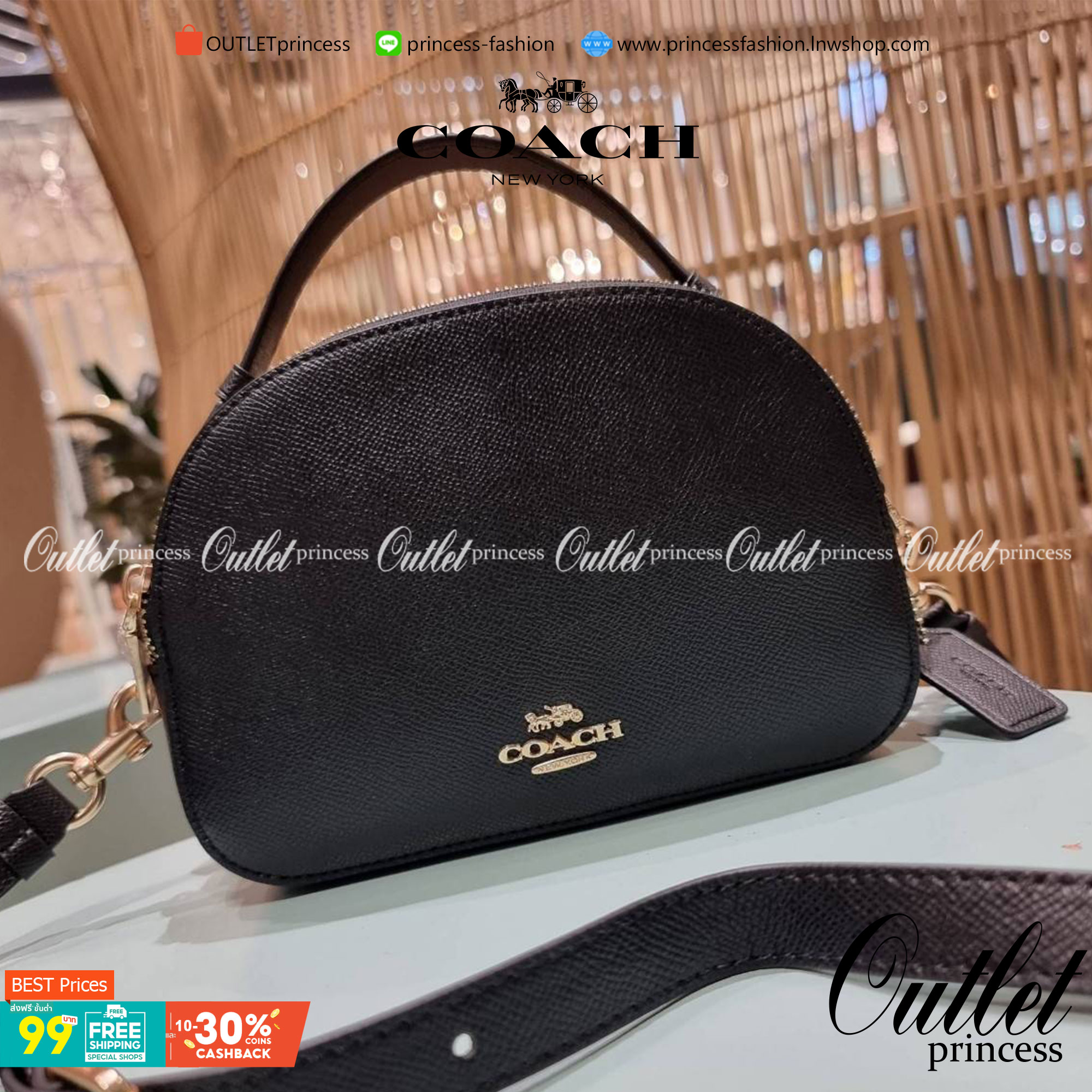 COACH 1589 SERENA SATCHEL กระเป๋าสะพายคอลเลคชั่นยอดฮิต ดีไซน์ลุคผู้ดี ต้องยกให้น้องใบนี้เลย!! จัดสีคุณหนูมาให้ สวยตาแตก!! วัสดุหนัง crossgrain ทนทาน เปิด-ปิดด้วยซิป 2 ช่องหลัก ภายในเป็นช่องโล่ง เก็บของได้แบบสบายๆ ใส่มือถือได้ทุกรุ่น สามารถหยิบไปแมทช์ได้ง่