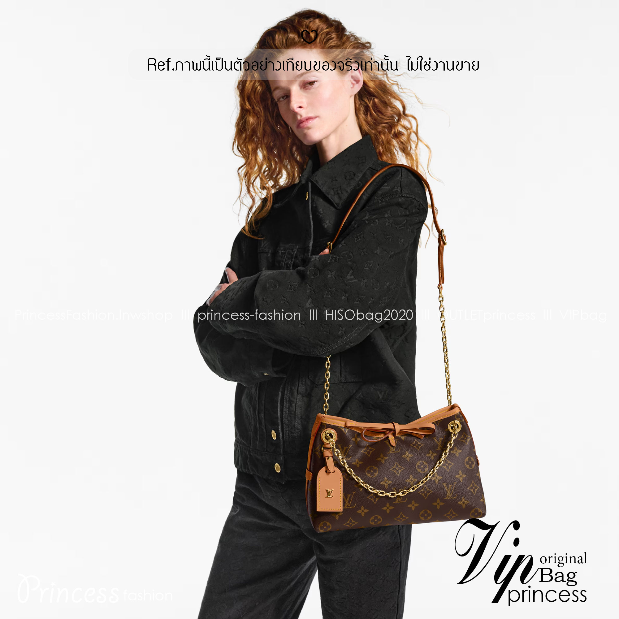 LV CarryAll BB bag กระเป๋าสะพายแครี่ออล ไซส์ใหม่ ดีไซส์ใหม่สุดไอคอนิกปรับโฉมใหม่ประจำฤดูกาลในดีไซน์สุดชิค ตกแต่งสายโซ่สีทองงดงามด้วย Monogram Flower