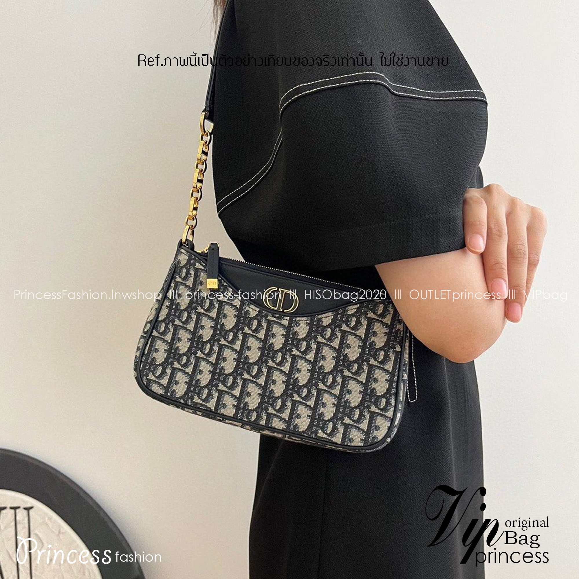 DIOR 30 Montaigne Hobo Avenue Mini Bag | Blue Jacquard กระเป๋าสะพายทรงโฮโบ แบรนด์หรู ขนาดกำลังสวย ดีไซน์ใหม่ 2023 รูปทรงใช้งานง่าย ภายในเป็นช่องโล่ง ใส่ของสำคัญได้ครบสบายๆ พิเศษมาก!! มาพร้อมใบเล็ก พร้อมใช้งาน คุ้มมากค่ะ