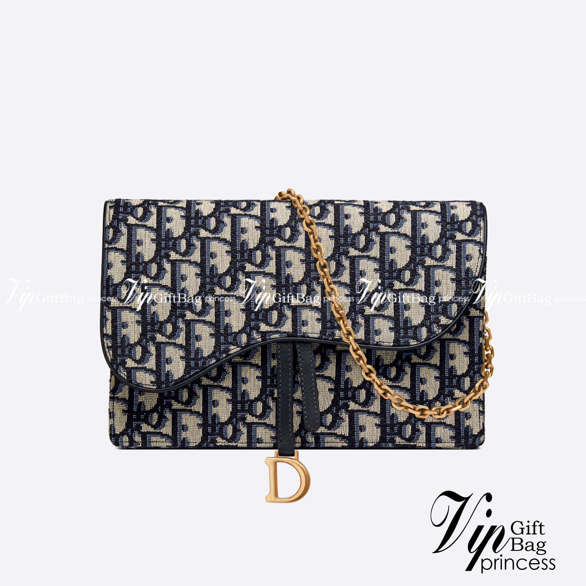 Dior Saddle Pouch Blue Oblique Jacquard / Dior oblique Saddle pouch เกรดใช้งานสลับของจริง ออริจินอล ภาพสินค้าถ่ายจากงานขายจริง ใช้งานต่างประเทศได้