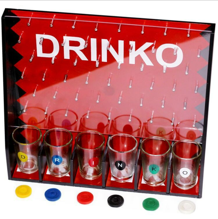 Drinko ปาตี้เกมหยอดลุ้นดื่ม [ฟรี]แก้วในชุดพร้อมเหรียญ