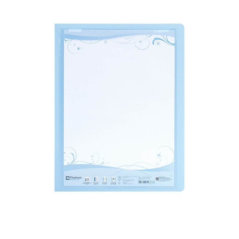 แฟ้มโชว์เอกสาร10ไส้ เติมไส้ได้