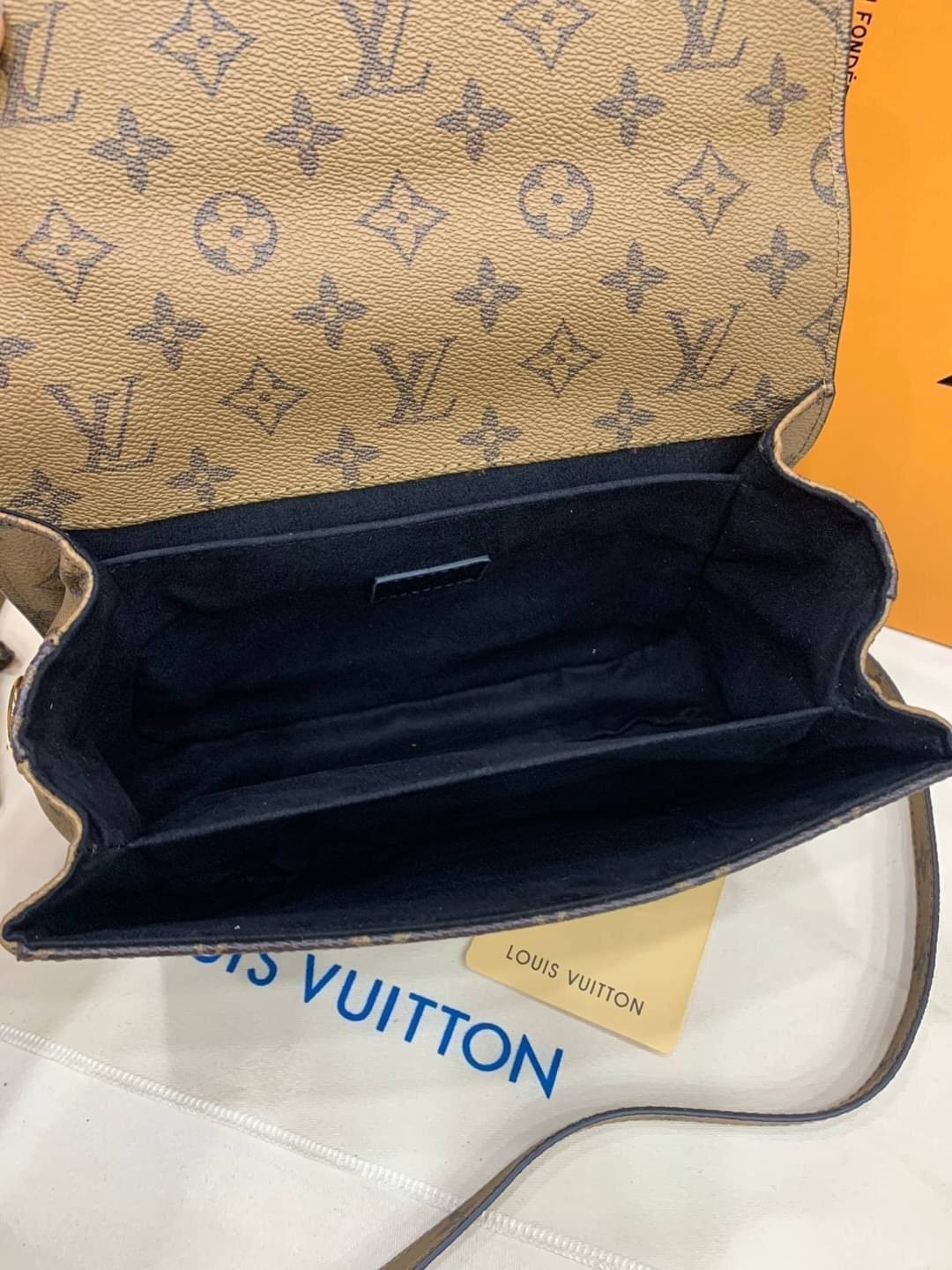 หนังแท้ LOUIS VUITTON POCHETTE MÉTIS พร้อมส่งที่ไทย 2Colors MONOGRAM REVERSE