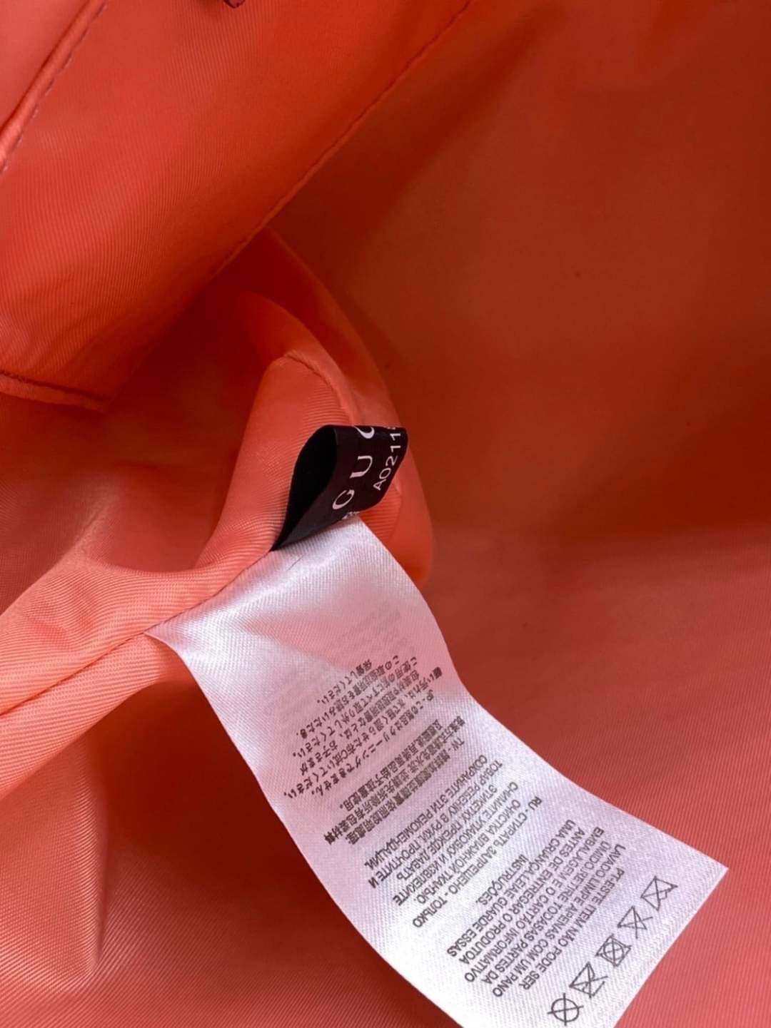 GUCCI Children's top-handle bag with tree faires print / Gucci kid tote เกรดออริจินอล วัสดุ Light pink Supreme canvas ภาพสินค้าถ่ายจากงานขายจริงใช้งานต่างประเทศได้