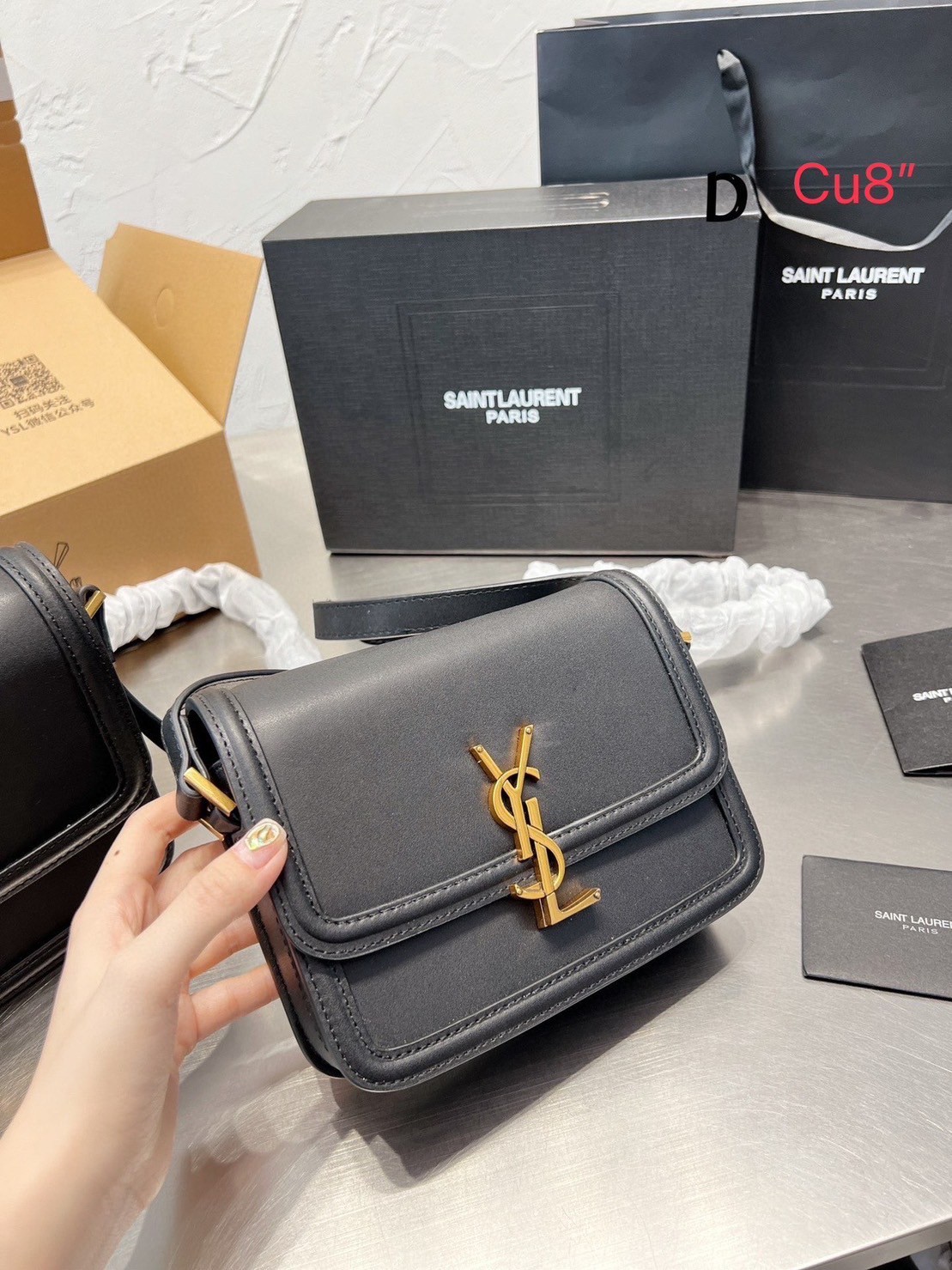 YSL Solferino Leather Crossbody Bag / YSL Solferino Bag พร้อมส่ง 3สี 3ไซส์ กระเป๋าสะพายรุ่นฮิตขายดี ทรงสวยคลาสสิค ใช้ได้บ่อยไม่มีเบื่อ ดีไซน์เรียบหรู ดูแพง **รอบนี้จัดราคาพิเศษสุดคุ้ม งานสวยเกินราคาค่ะ