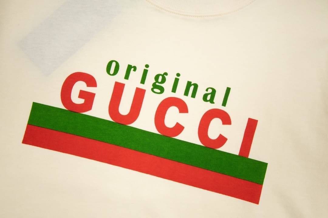 GUCCI T-Shirt / GG T-Shirts เสื้อยืดแบรนด์เนม เสื้อแบรนด์หรู เกรดออริจินอล สลับแท้ ภาพถ่ายจากงานจริง ใช้งานต่างประเทศได้