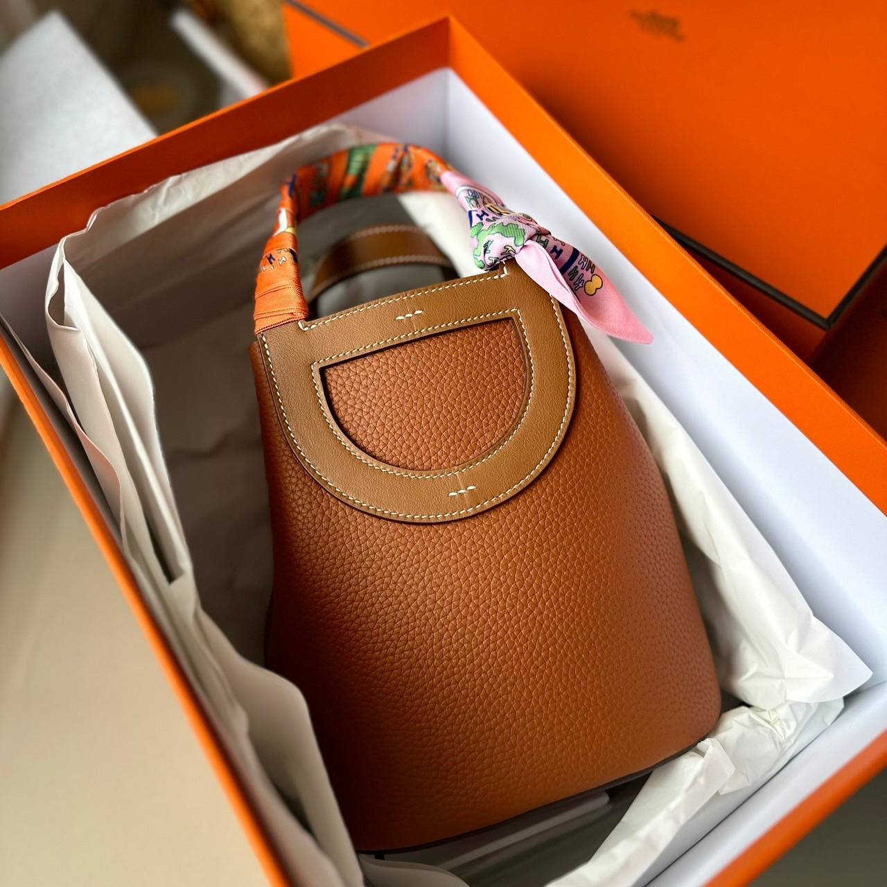 TOP VIP | HERMES IN THE LOOP IN TOGO LEATHER in full handmade special order กระเป๋าแอเมสเกรดเทียบแท้ หนังแท้ เกรดดารา ทำมือปราณีต เกรดงานดีสุด