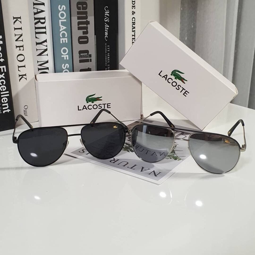 รุ่นยอดฮิตที่เคยขายดีติดอันดับ ของมันต้องมี กับแว่นตา LACOSTE SUNGLASSES แว่นตากันแดด แฟชั่นดีไซน์คลาสสิก สวยสะดุดตา มาพร้อมกล่องแว่นและกล่องกระดาษแบรนด์ ในราคาสบายกระเป๋า สวยหรู ดีไซน์สะดุดตา ห้ามพลาดค่ะ