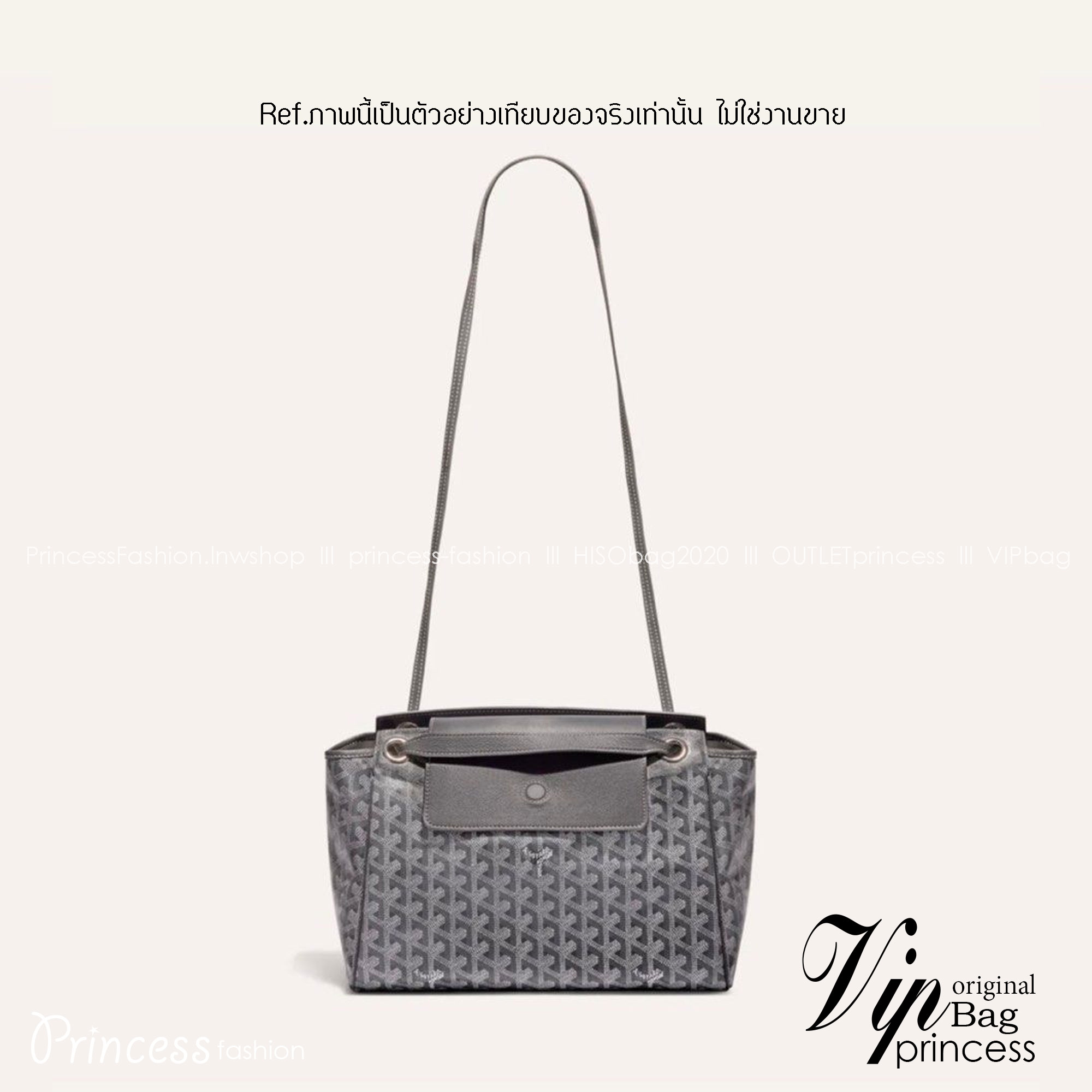 พร้อมส่ง 8 สี GOYARD Rouette Souple Bag 30cm กระเป๋าสะพายแบรนด์หรูสัญชาติฝรั่งเศส 🧡 เกรดออริจินอล 1:1 สลับแท้ ใช้งานต่างประเทศได้